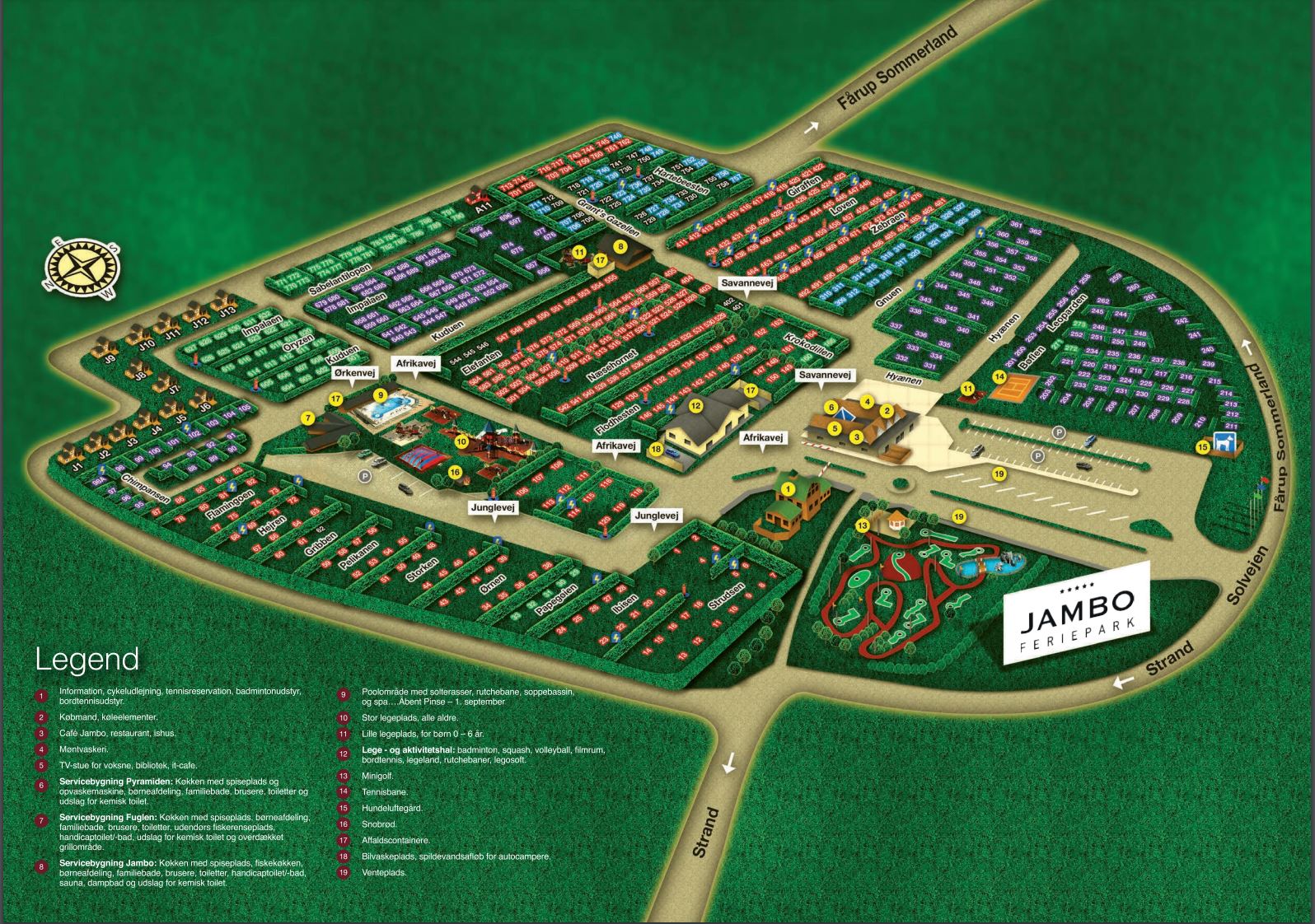Jambo-Feriepark-map